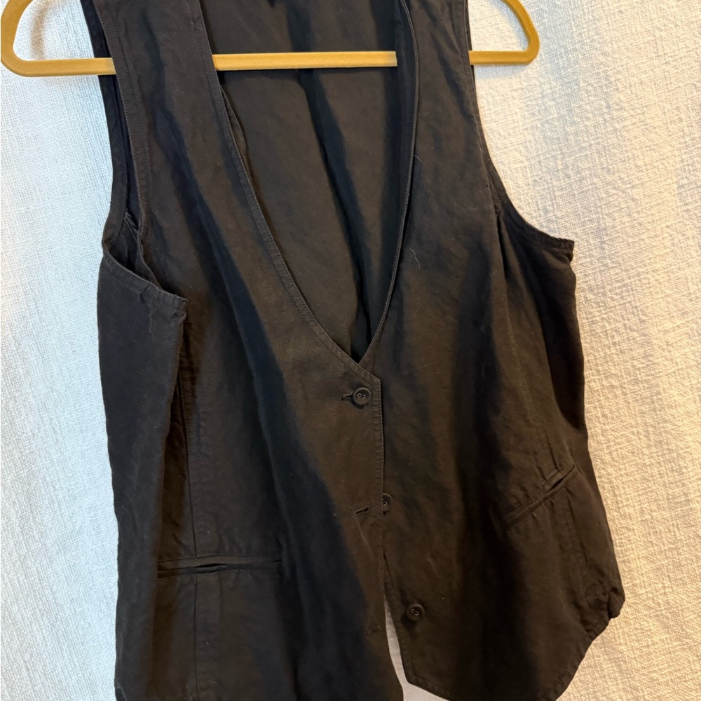 J. Jill Tan Utility Vest